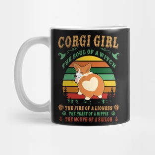 Corgi Girl - Witch - Lioness - Hippie - Sailor (93) Mug